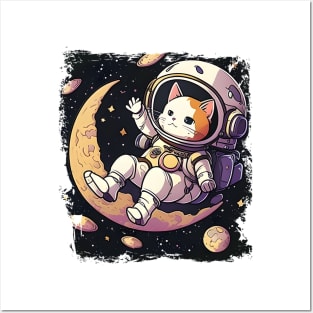 Cat Astronaut, Space Kitty, Catronaut - Funny Cats Posters and Art